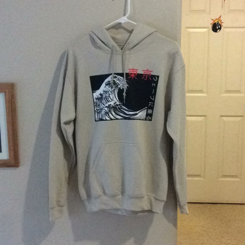 Light Brown Streetwear inspired Hoodie